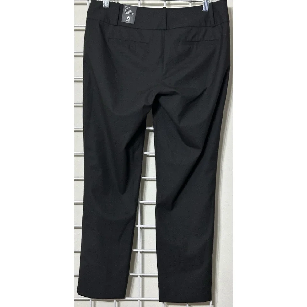 NWT The Limited Black Collection Drew Fit Ankle Straight‎ Leg Size 6 Regular